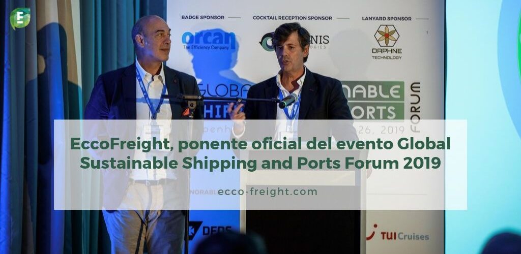 EccoFreight ponente oficial de Global Sustainable Shipping and Ports Forum 2019